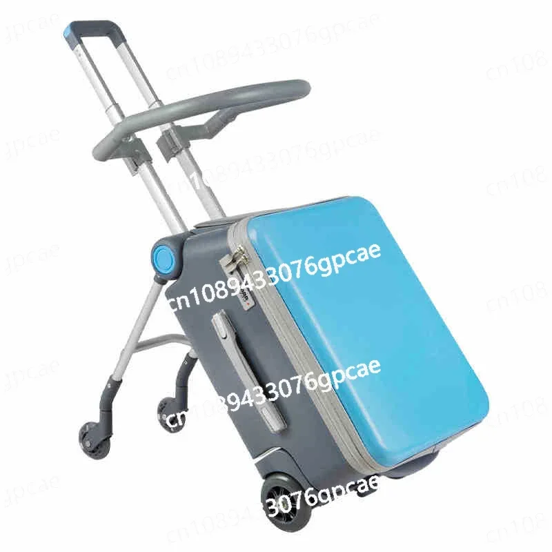 Gling Children's Trolley Case Lazy Walking Baby Artifact Can Sit and Ride Children's Travel Can Board Luggage