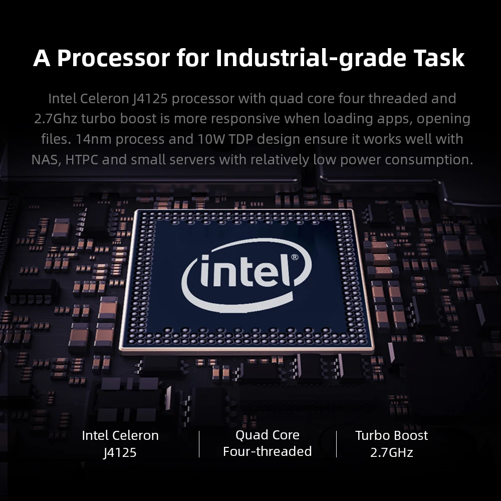 Imagem -03 - Mini pc Chuwi-herobox Intel Celeron N100 Cpu Quad-core so Windows 11 8gb Lpddr4 Ssd de 256gb Banda Dupla Wifi Computador Desktop