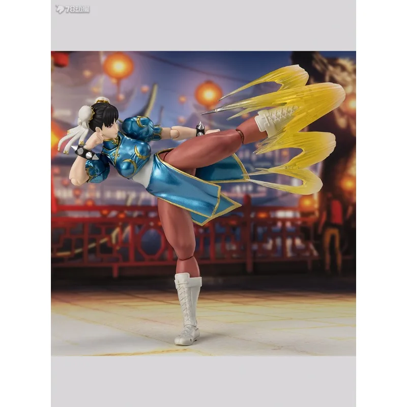 Bandai 1/12 S.H. Figuarts Mobile Toys Series Street Fighter Series Long Anime Figure Model Toys Model Gifts for Boys