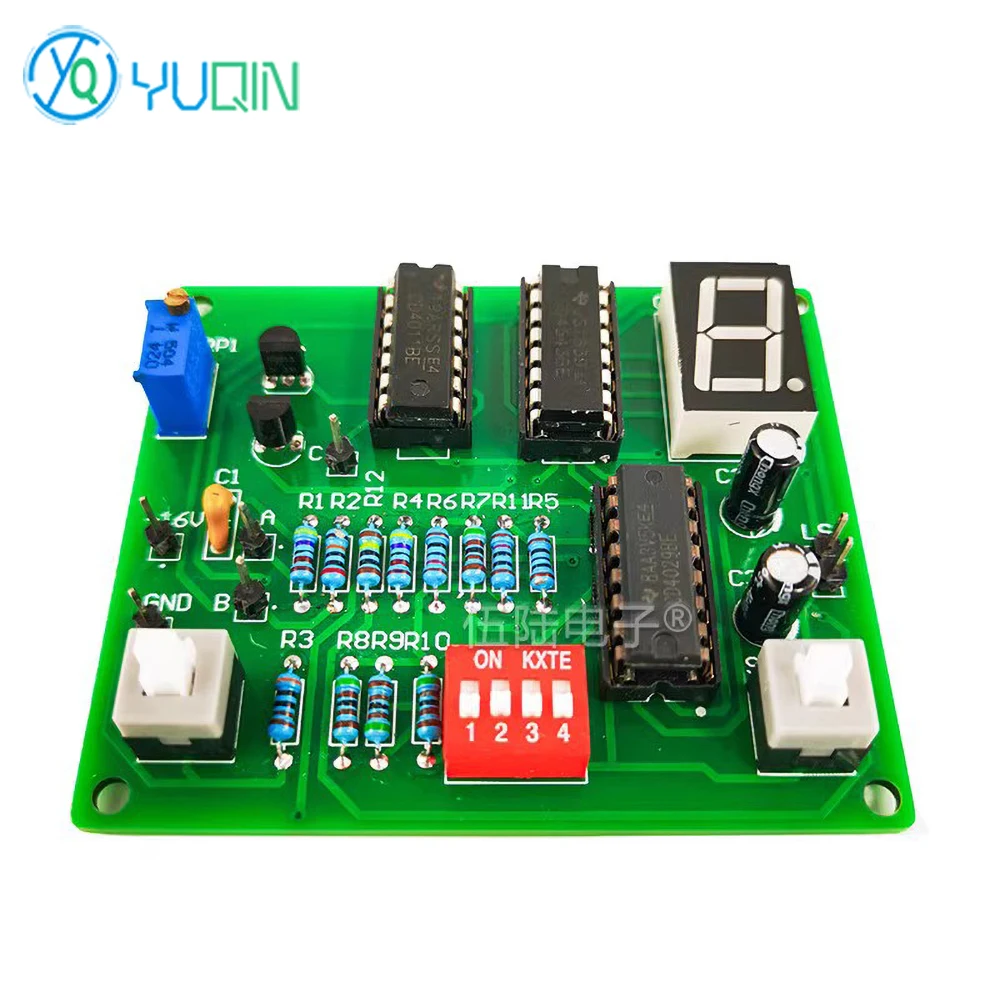 Programmable Timer DIY Electronic Kit for Practicing Welding Circuit Board and Assembling Components