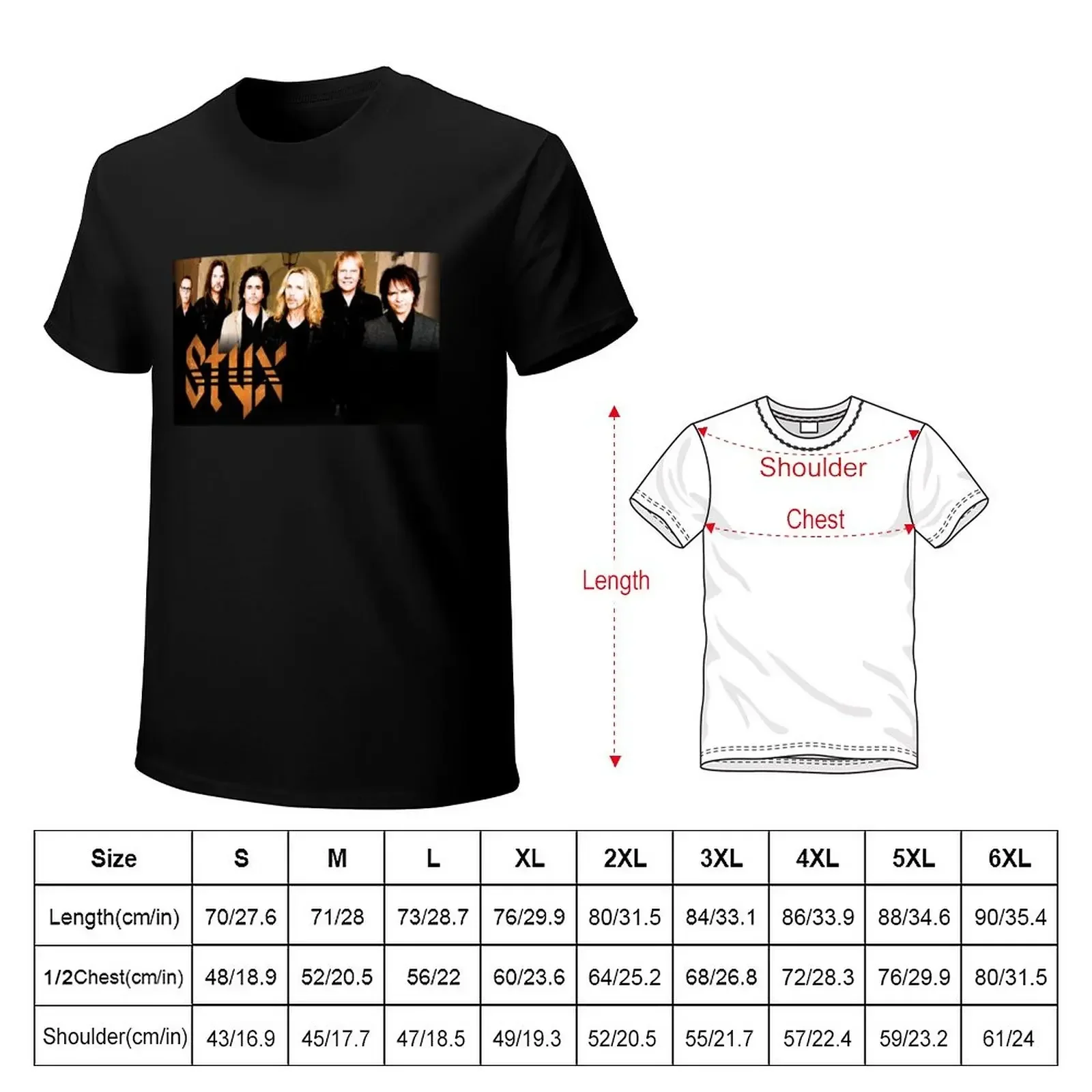 Styx-T-shirt avec personnages pour hommes, surdimensionné, taille, médicaments, imprimé animal, décontracté, élégant, gar