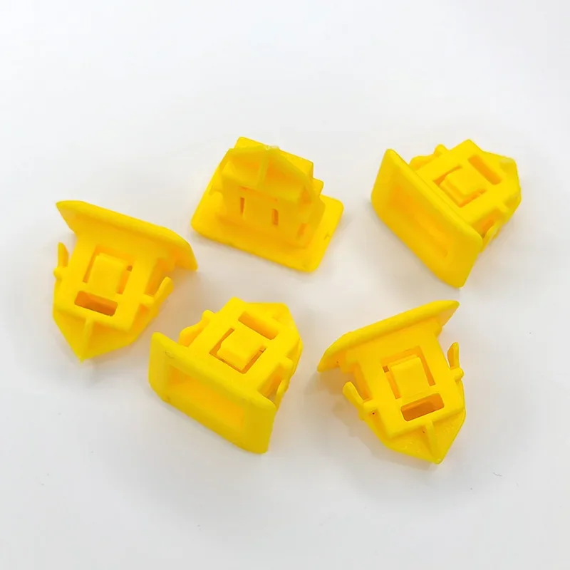 5x Lower Door Side Skirt Fixing Clips Beam Bottom Edge Rivets For Volvo S40 C30 S80 S60 Car Guard Plate Snap Clip Fasteners