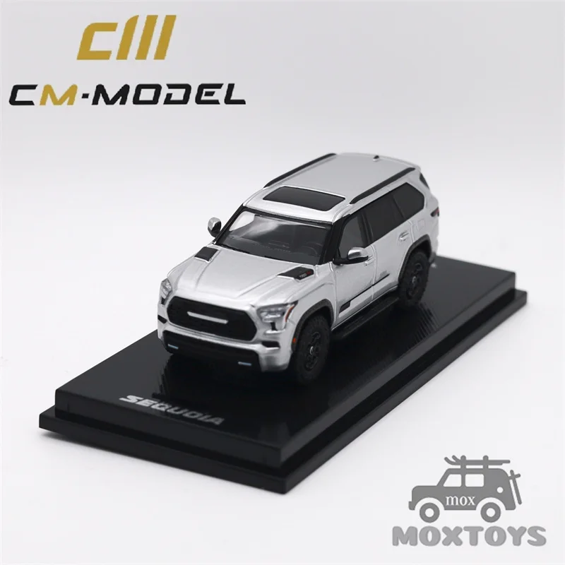 

CM MODEL 1:64 Sequoia Silver Diecast Model Car