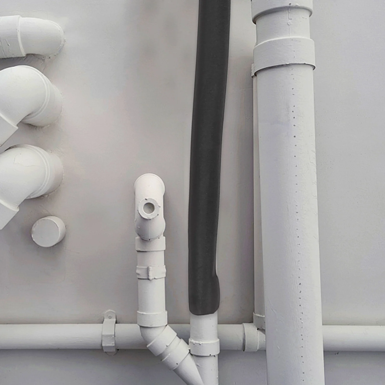 

Water Pipe Protector Insulation Outdoor Cover Tubing Hose Wrap Tube Air Conditioning Copper
