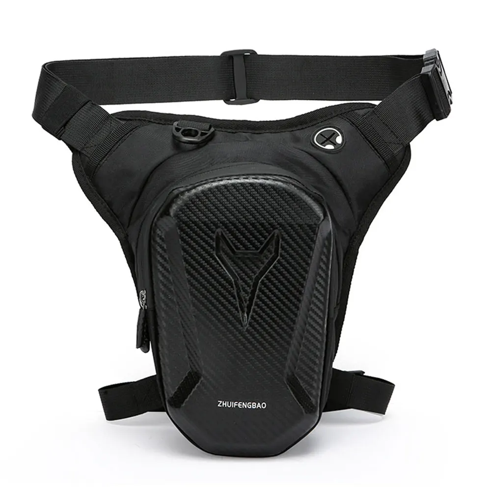 

Мотоциклетная боковая сумка для ног Дорожная сумка Водонепроницаемая мотоциклетная поясная сумка для ног Спорт на открытом воздухе Повседневная поясная сумка Мужская поясная сумка Черный