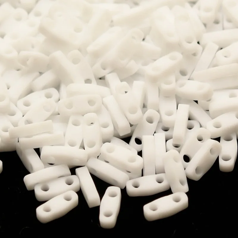

TILA Beads MIYUKI Frosting Color 2-Holes Square Flat Japan Colored Light Beads for DIY Jewelry Making Accessories 5*1.2*1.9mm