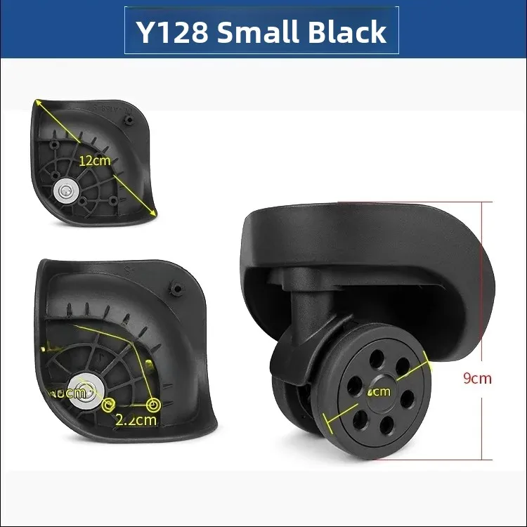 Small Wheel Luggage Carryon Suitcase Travel Bag with Pull Rod Universal Wheels Casters Skids 2024 Spring Fashion Accessories