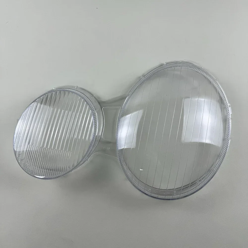 For Benz E-Class W210 E220 E240 E320 2001 2002 2003 （Half crystal style）Car Headlight cover Headlamp Lens Auto Shell Cover