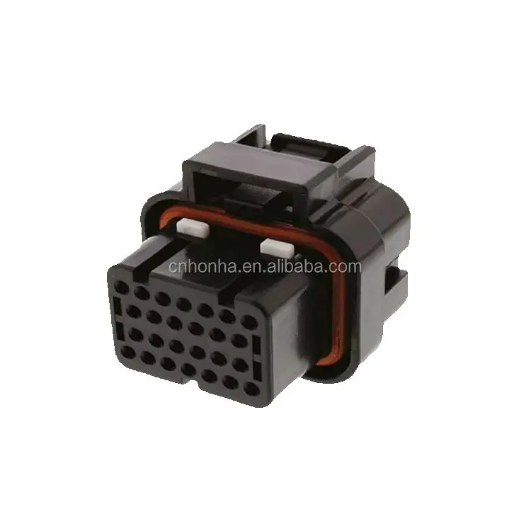 

Free shipping 1/2/5/10/20 pcs 3-1437290-8 3-1437290-7 26P Tyco 26 pin Superseal 1.0mm series ECU Connector with 3/4 slots