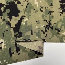 Nylon Cotton AOR1 AOR2 Camouflage Fabric US Military Green Desert Digital Camo Rip Stop Cloth Tactical Uniform DIY