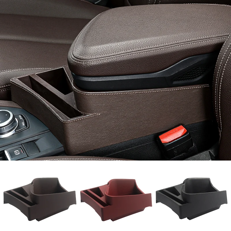 For BMW X1 F48 F49 X2 F39 2016-2022 LHD Car Armrest Organizer