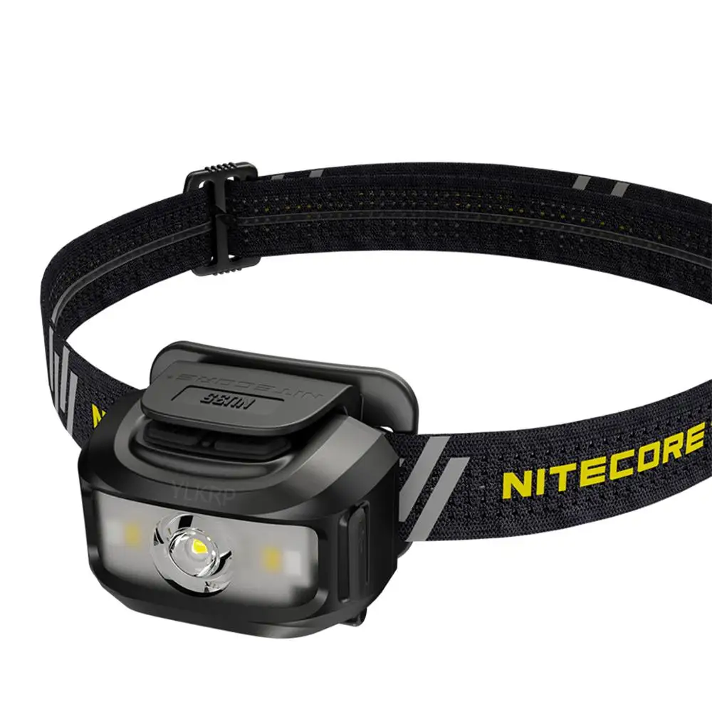 NITECORE NU35 Headlamp 460 Lumens USB-C Rechargeable Dual Power Source floodlight  Long Runtime Led Headlight Work Light Torch