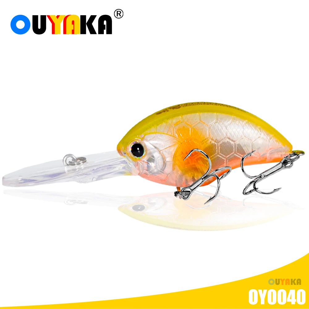 Crankbait Fishing Accessories Lure 12.3g 50mm Floating 0.8-3m Crank Isca Artificial  Wobblers Pesca For Pike Fish Leurre Tackle