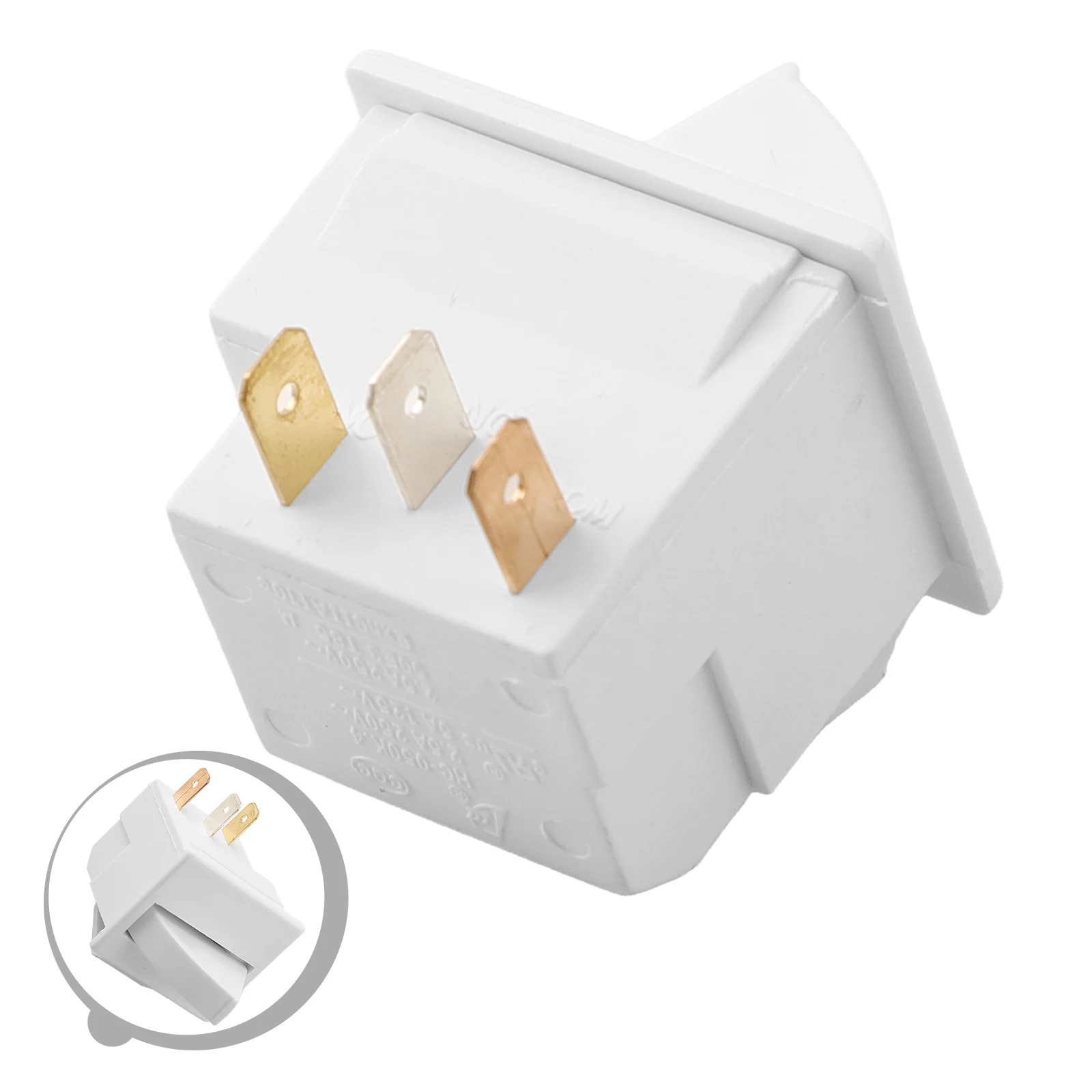 

AC250V Switch 3-Pin Door Switch Fully Automatic Operation Intelligent Detection Design For Kitchen For Home Appliances