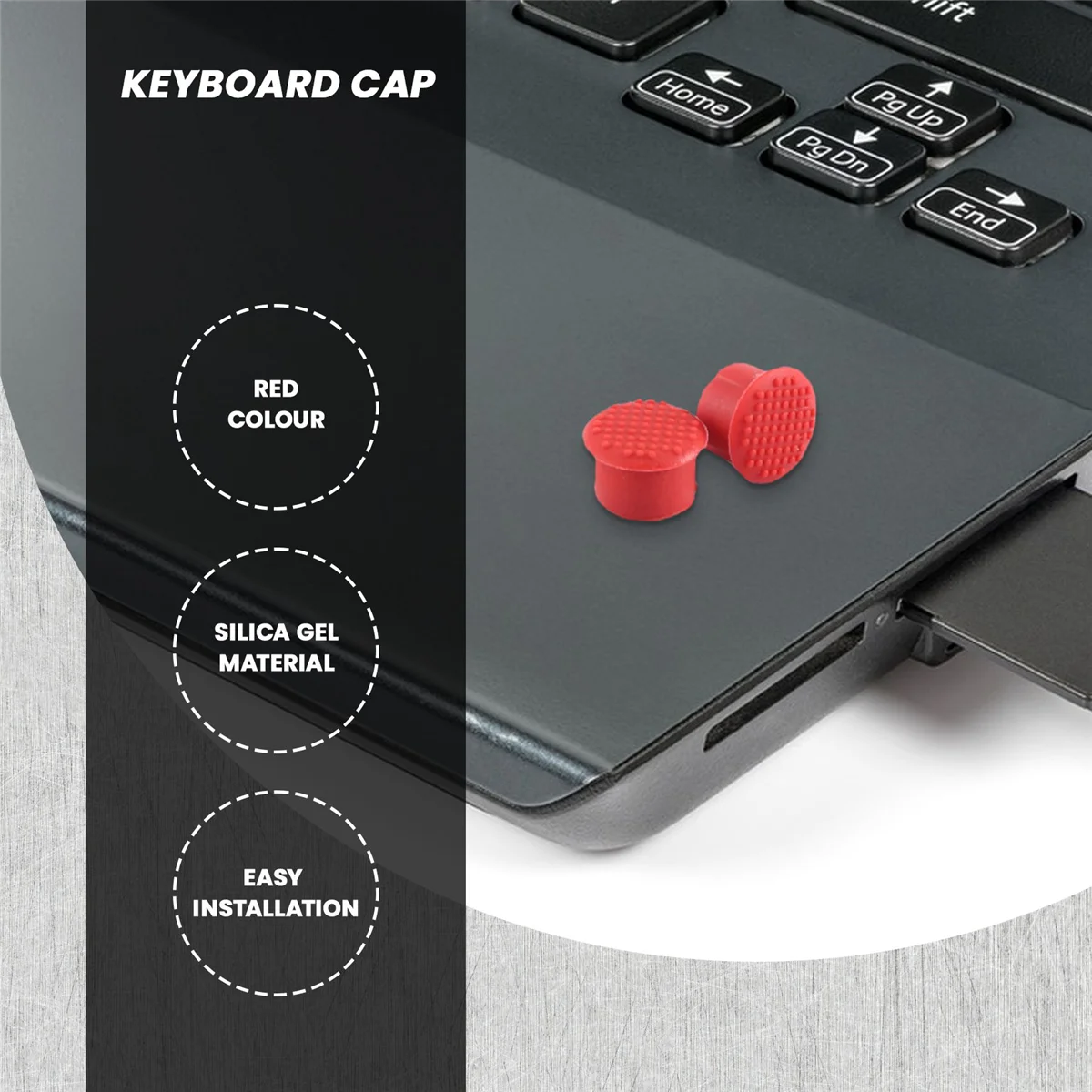 (Big Hole) 3x Laptop TrackPoint Red Cap Collection for /