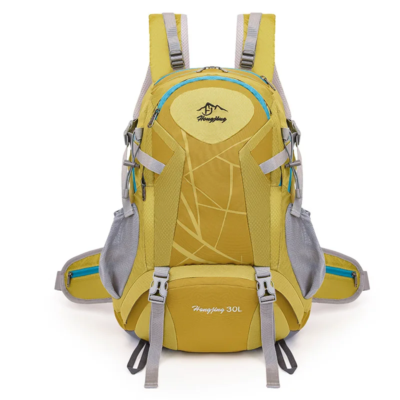 Outdoor Travel Hiking Mountaineering Bag Multifunctional Casual Large Capacity Camping Backpack Nylon Waterproof Backpack