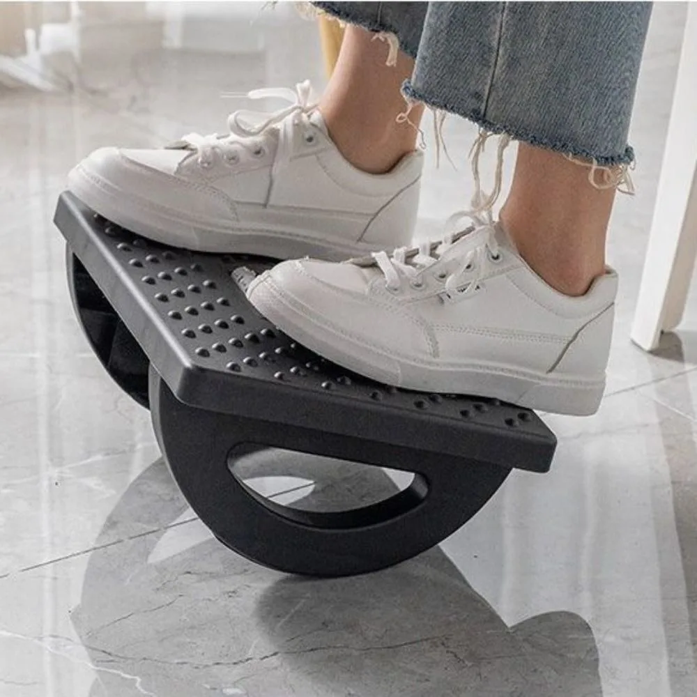 

180 Degree Swing Foot Massage Stool High Quality Portable Plastic Foot Resting Stool Ergonomic Footrest Foot Pedal