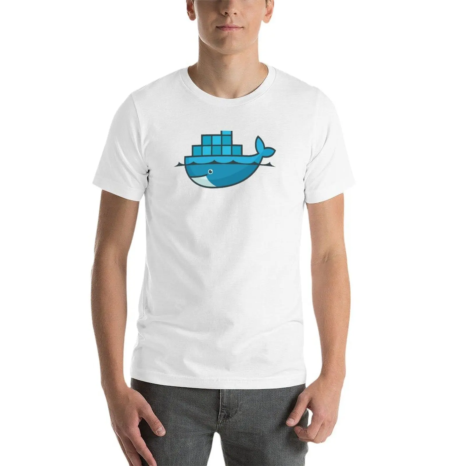 تي شيرت دوكر تي شيرت برسومات للرجال تي شيرت قطني