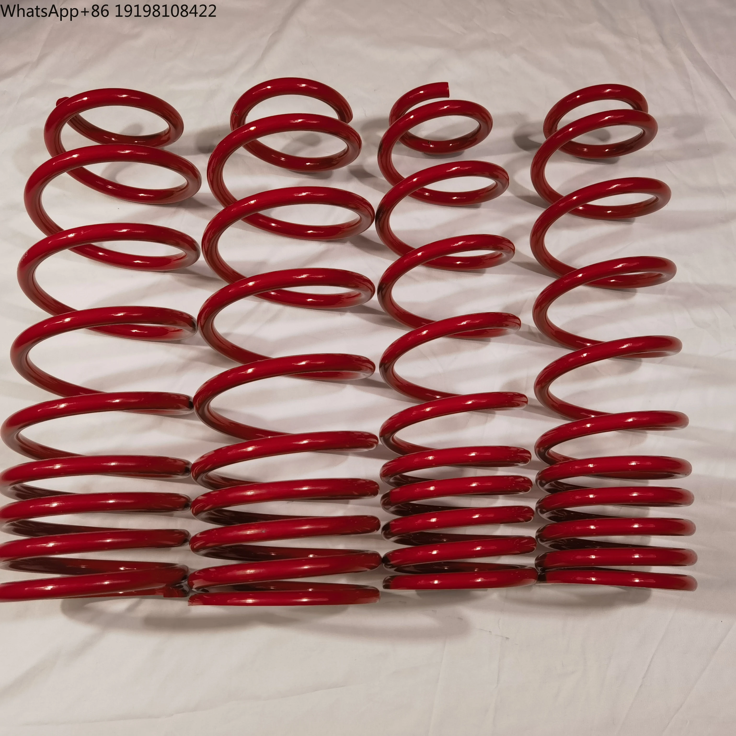Front and Rear Off-Road Suspension 3inch Coil Spring for 4x4 Toyota LC80 Steel Manufacturing for Cars Lifting