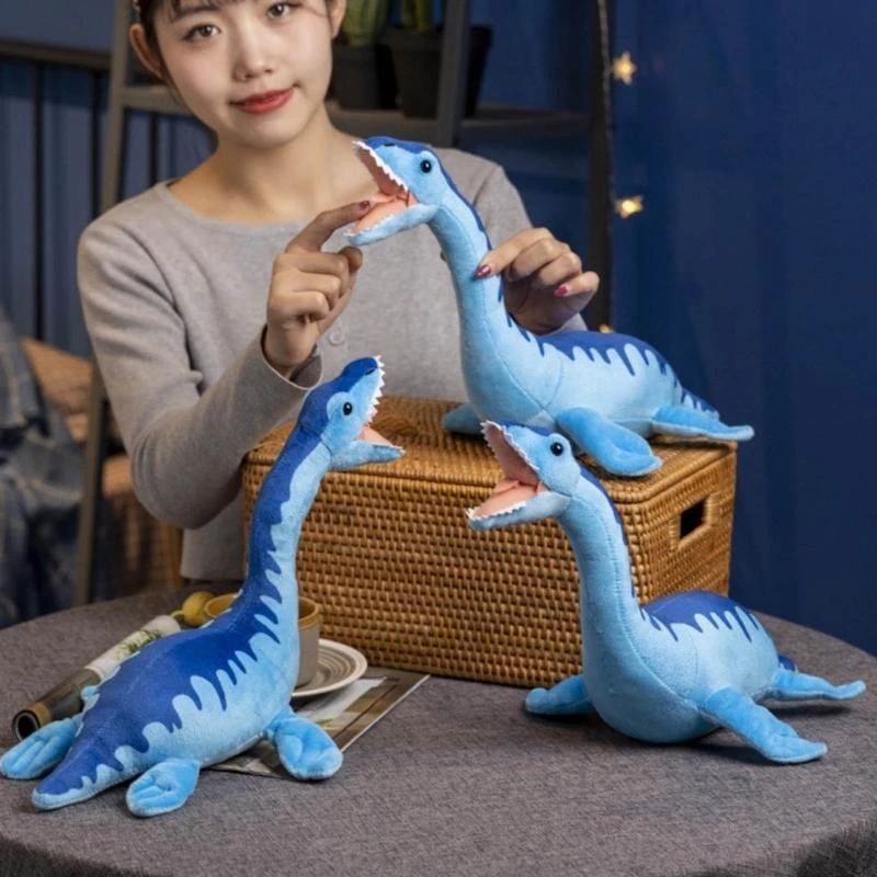 Y4qa peluche dinosaure mignon peluches douces animaux en peluche 16 pouces sommeil longueur poupée décorative cadeaux