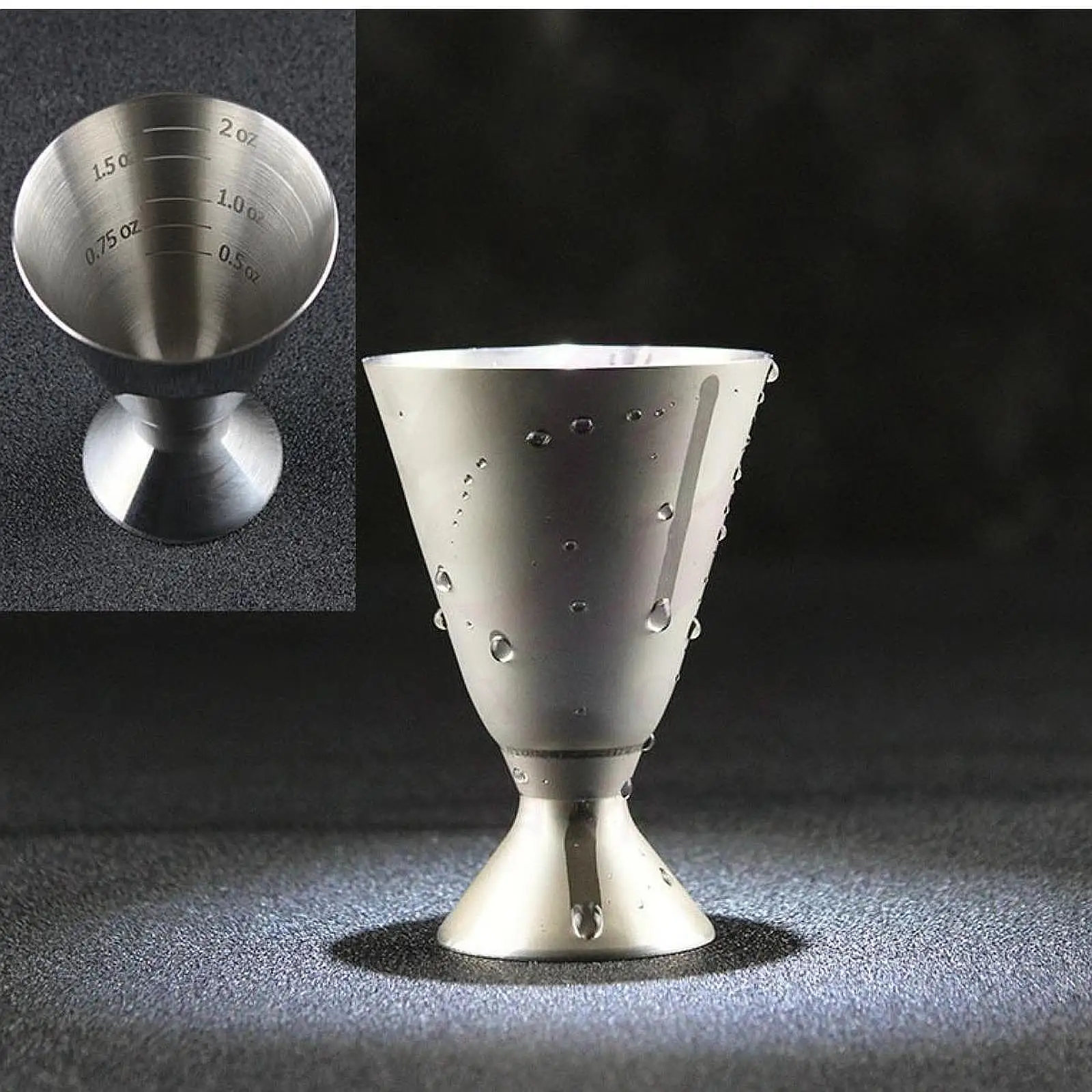 

Jigger for Bartending Bartender Tool Professional Metal Practical Measuring Cup Measuring Jigger for Restaurant Cafe Drink