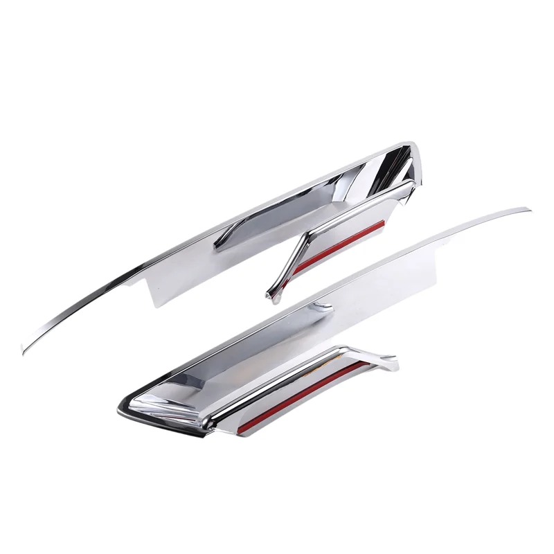 Front Fog Lamp Frame Cover Trim In ABS Chrome Silver 2 Pieces For BMW 2 Series F46 F45 Gran Active Tourer 2015-2017