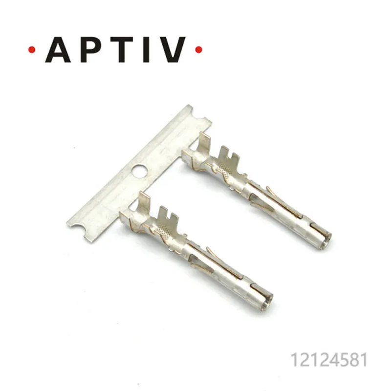 

100PCS Original genuine Automotive Connector Terminal Pins FOR DELPHI/APTIV 12124581 Cable Range 2.50 - 3.00 mm2