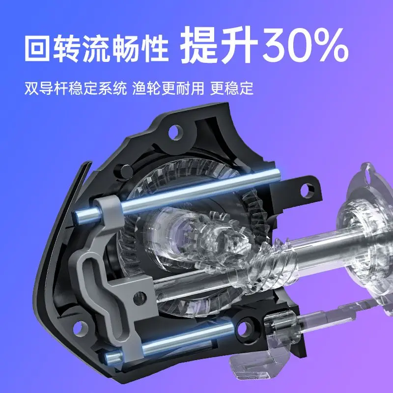 2026 New Castin Spartan 3 long-throw spinning wheel universal Luya big object sea fishing line wheel 10 + 1 bearing Luya wheel