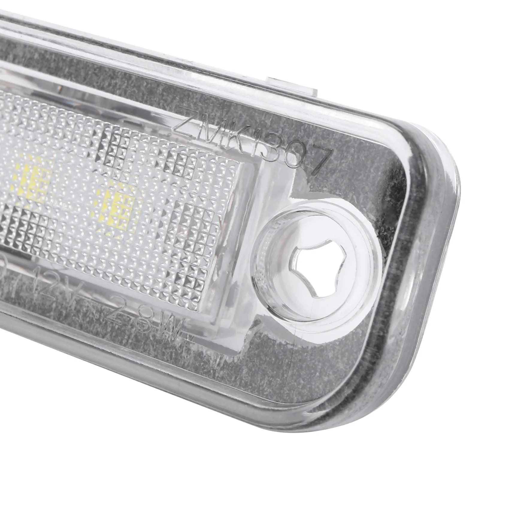 Powerful 4X LED License Plate Light Lamp Error Free For Benz Mercedes W203 5D W211 R171 W219