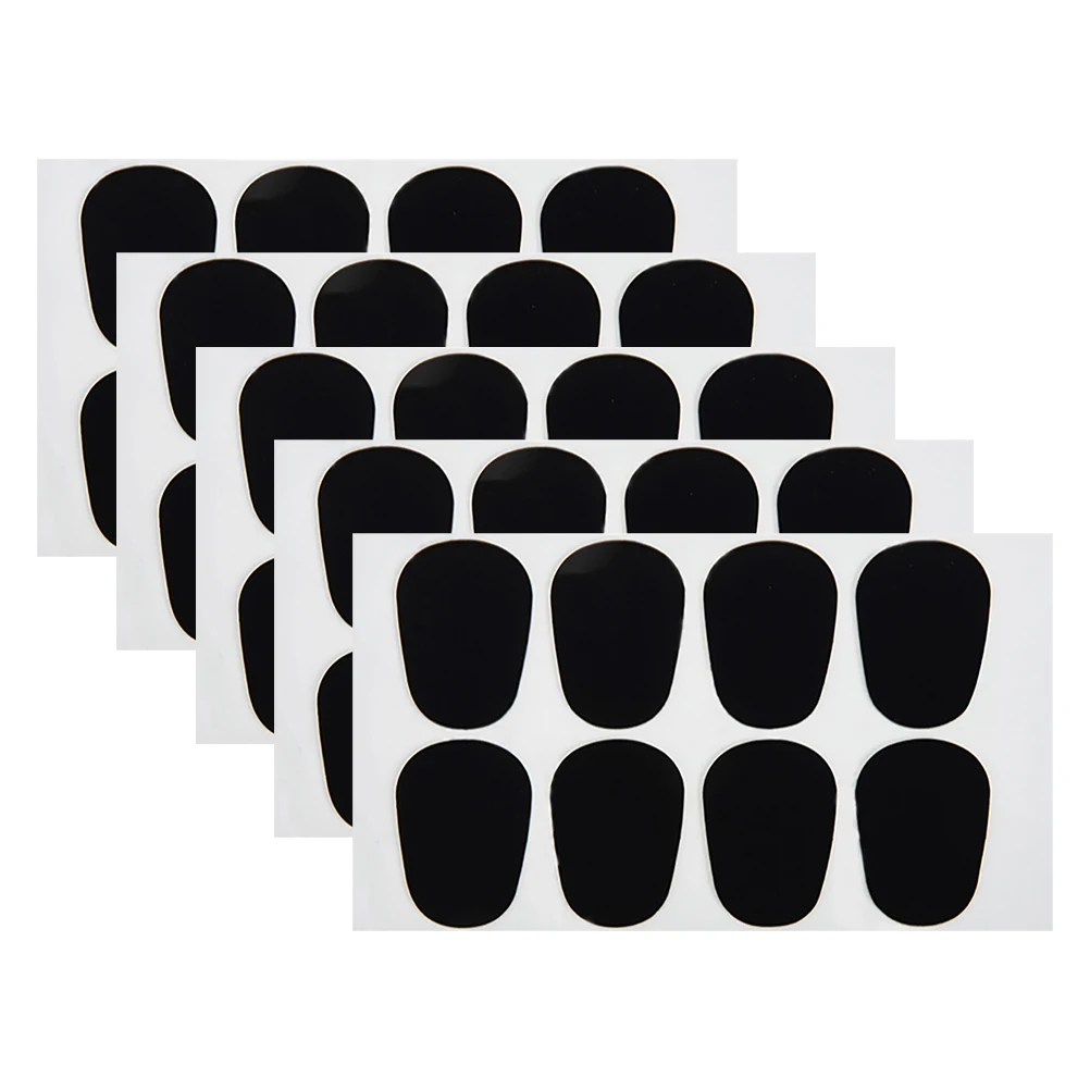 

60 Pcs Saxophone Tooth Pad Clarinet Mouthpiece Pads Cushion Adhesive Patches Alto Food Grade Cushions