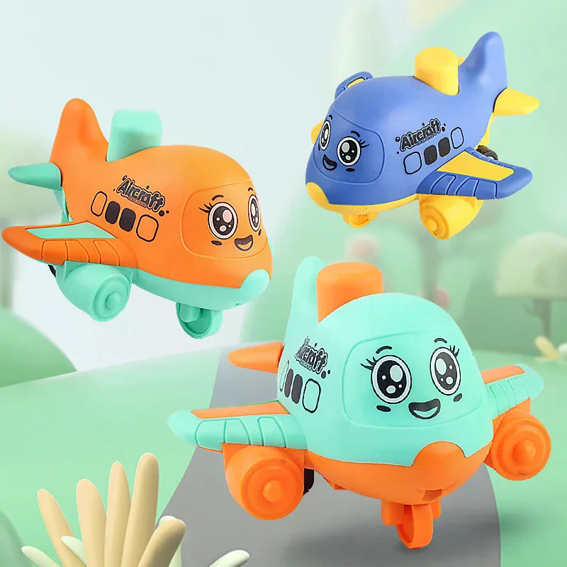 

Игрушки-самолеты Press And Go для малышей 1-3 лет, детские гоночные машинки, игрушечные транспортные средства для младенцев, игрушки-машинки на фрикционном приводе для малышей