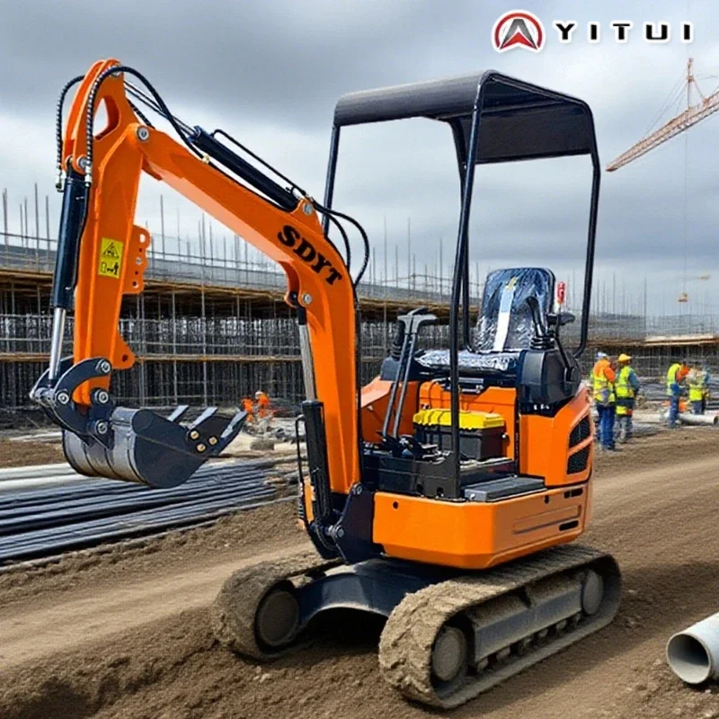 Epa Kubota Mini escavatore insaccatore da 2,6 tonnellate Mini escavatore personalizzato Escavatore Mini escavatore insaccatore da 3 tonnellate Servizio di soddisfazione