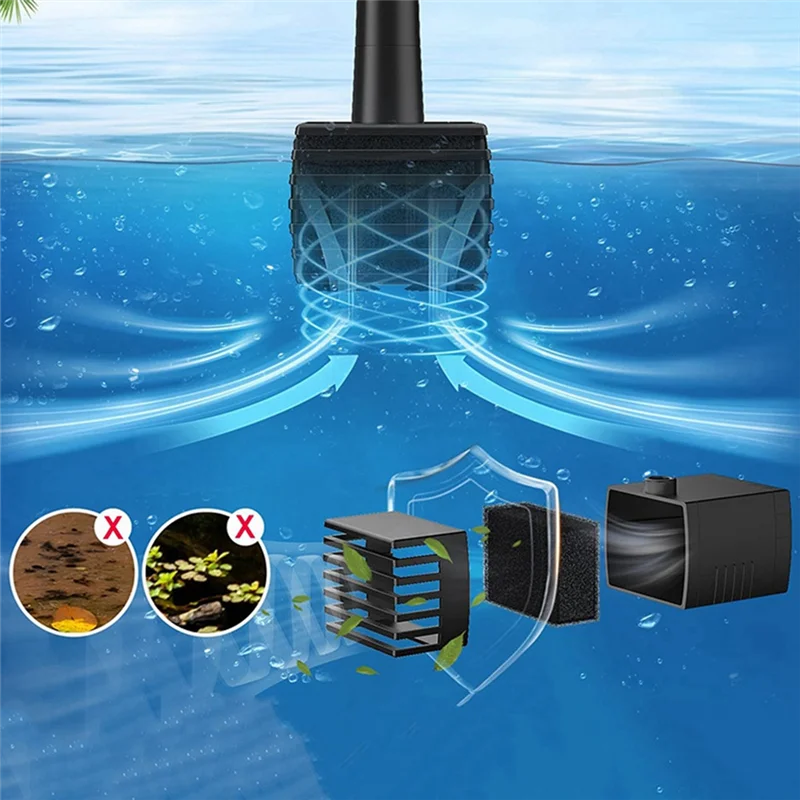 

KB-Solar Fountain Set 18V High Power Solar Fountain Pool Oxygenation Bird Bath Fountain Water Pump