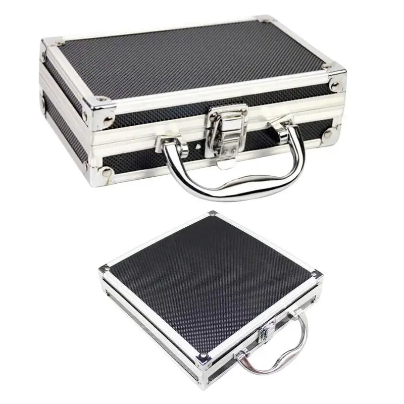 Imagem -02 - Alumínio Alloy Toolbox For Travel Storage Manager Portable Instrument Storage Box Travel Suitcase Bagagem Organizer Case Tools Box