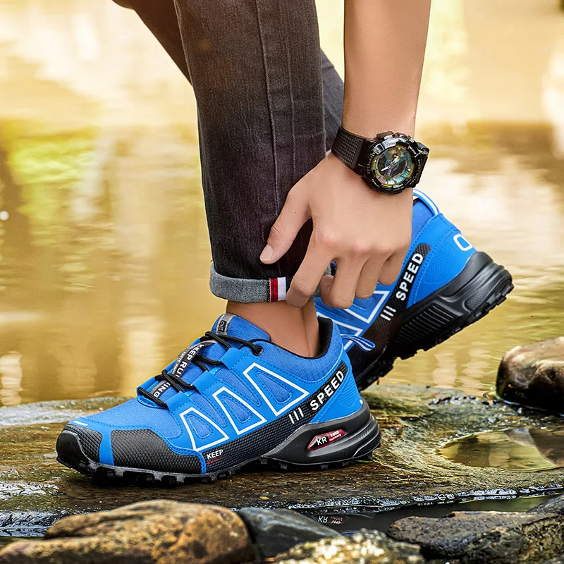 Herenschoenen, cross-country fietsschoenen, dames outdoor comfortabele wandelschoenen antislip sportschoenen, vrijetijdsracefietsen