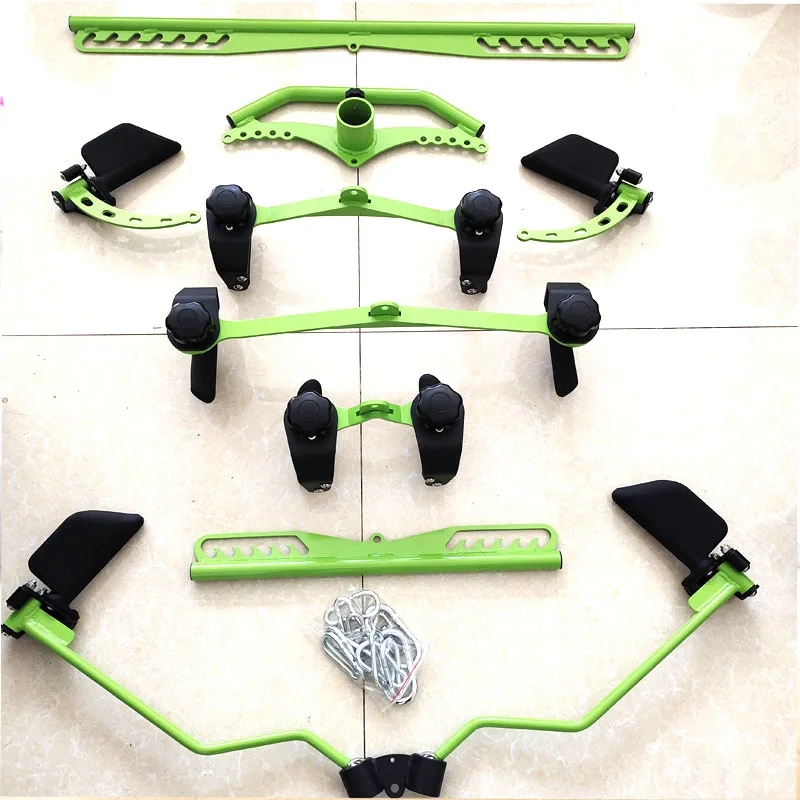 Gym Fitness Accessories - Cable Pull Down Rod Accessories Immersion Bracket for Effective Pull Down Training