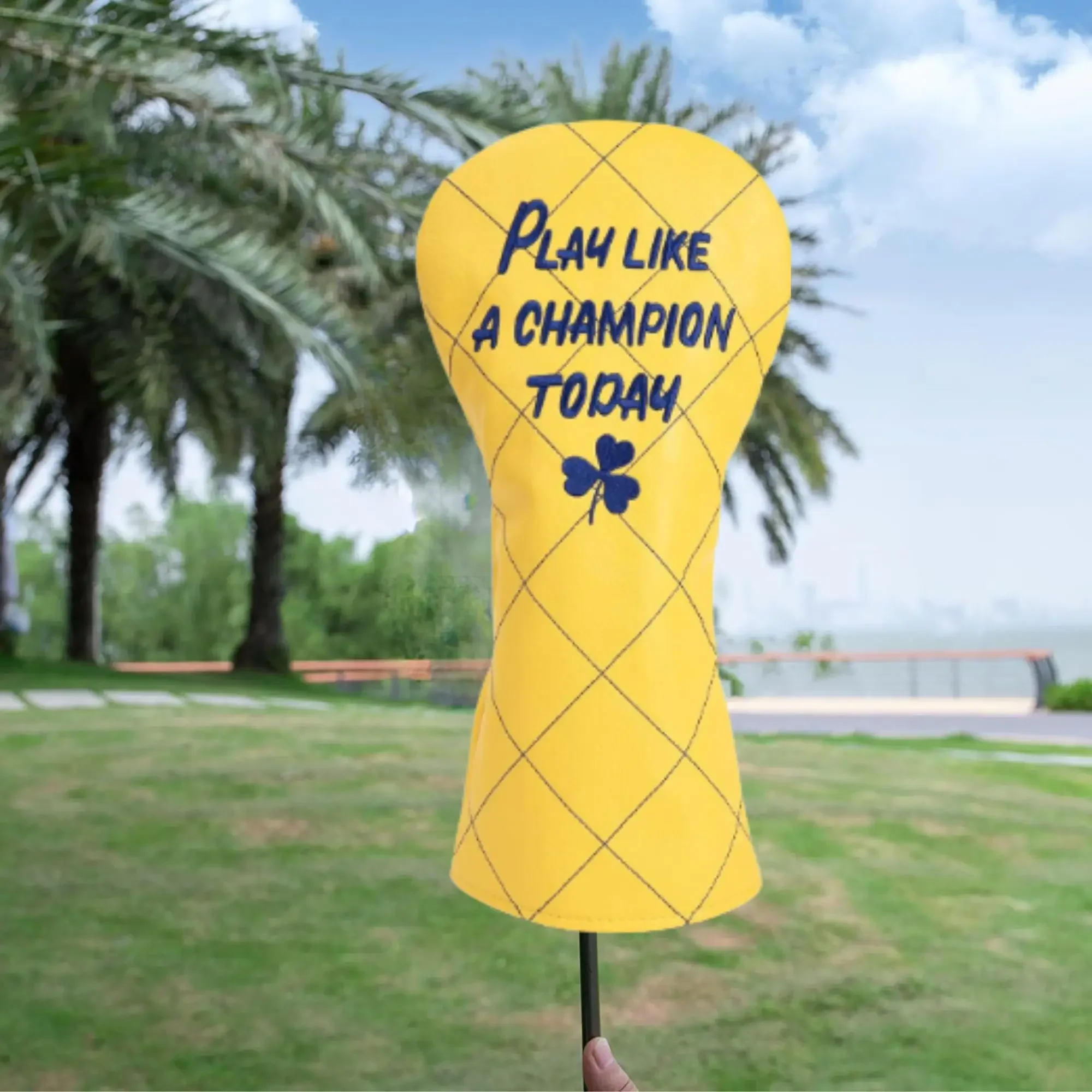 Golf Club Head Covers Golf Driver Covers with Number Tags Golf Driver Headcover Like A Champion Creative Christmas Gifts image 3