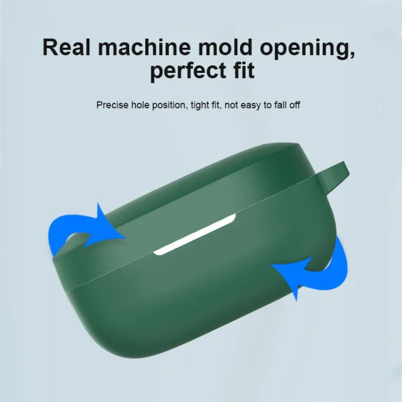 Funda para Xiaomi Redmi Airdots 3 TWS, funda para auriculares inalámbricos con Bluetooth, funda protectora de silicona, accesorios para auriculares