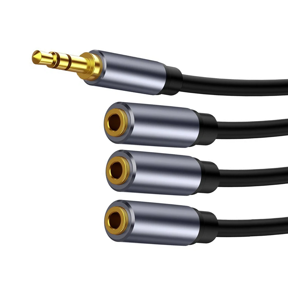 

Headphone Splitter Audio Cable 3.5mm Female to Male Jack 3.5mm Splitter Adapter Aux Cable for iPhone Samsung MP3 Player Headphon