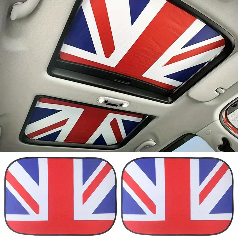 

Car Sunroof Sunshade Cover For Mini Cooper F54 F55 F56 R55 R56 R60 Sunscreen Protector UV Heat Isolate Foldable Accessories