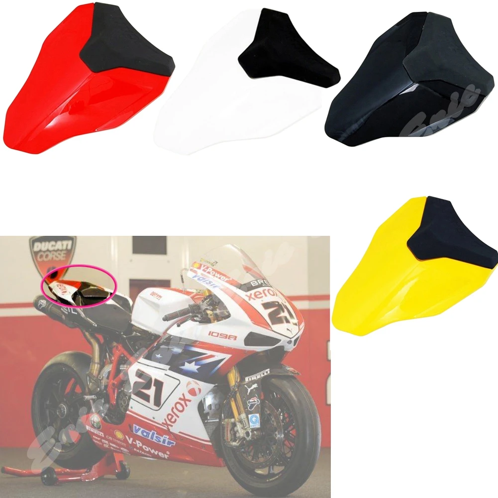 

Motorcycle ABS Rear Seat Cover Cowl Fairing For Ducati 1098/1198 2007 2008 2009 2010 2011