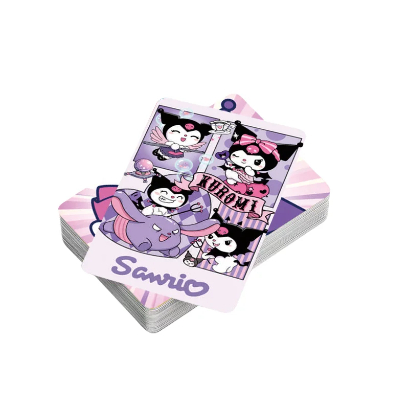 92Pcs Cartoon Sanrio Laser Lomo Card Hello Kitty Collection Card Kawaii  Kuromi Cinnamoroll Double-sided Hd Color Printing Gifts