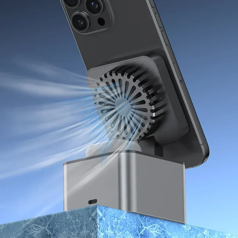 Refrigeración de hielo para estación de carga inalámbrica Magsafe, soporte para iPone 16 ~ 12 Pro Max/iWatch 10 ~ 2 SE/AirPods 4 Pro 3 en 1, carga rápida