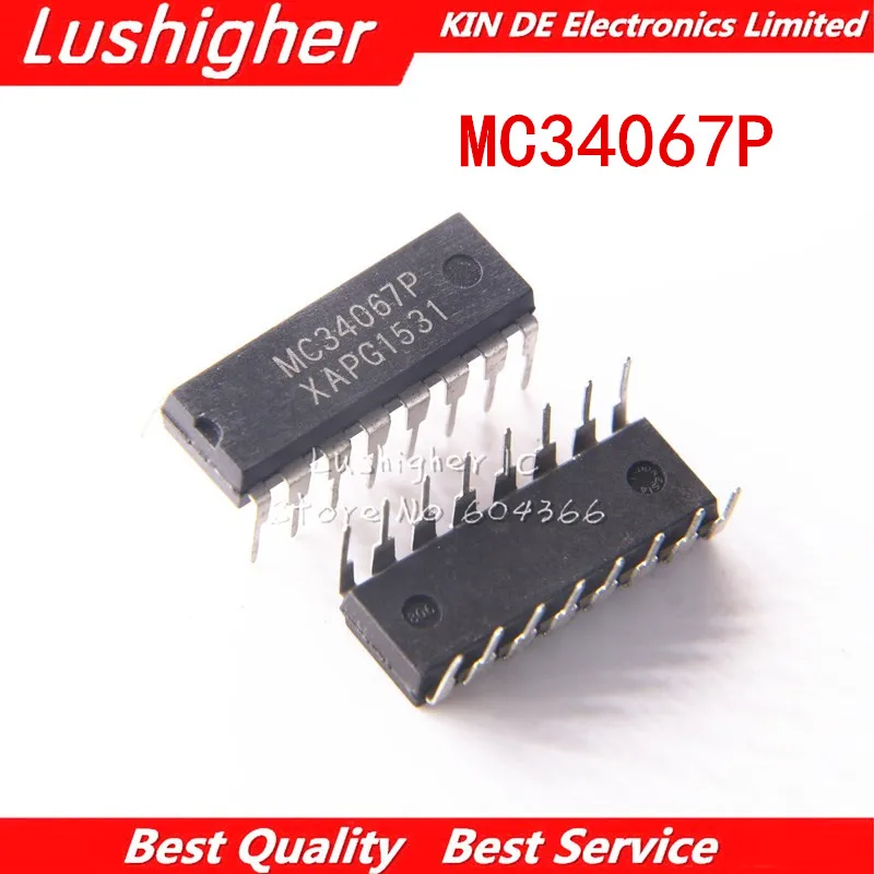 10pcs MC34067P DIP MC34067 DIP16 New Original