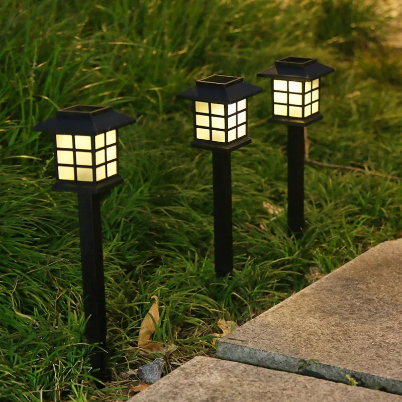 

Outdoor Rainproof Solar LED Lawn Light Small House Light Mini Solar Lights Garden Lights