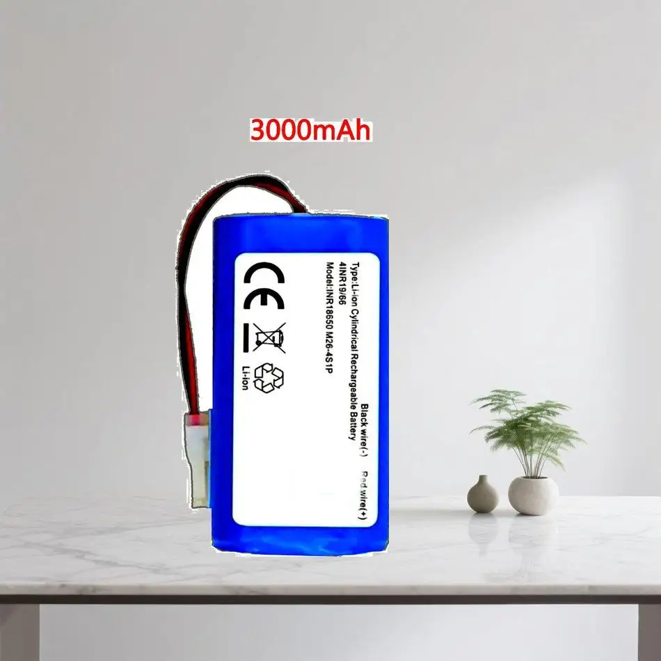 

Стабильный аккумулятор 3000 мАч для робота-пылесоса Ilife V5 V5s V50 V3 DF45 DF43 Plus V3s Pro INR18650 M26-4S1P