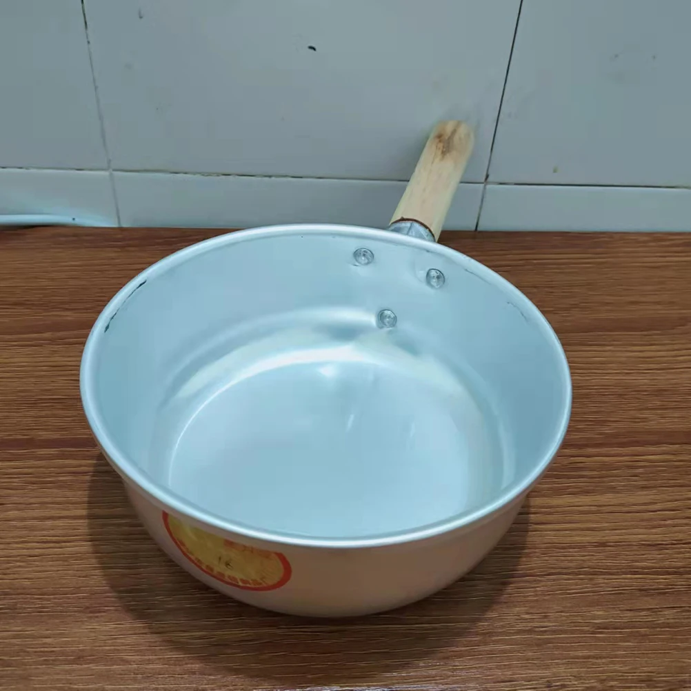 

Thick Aluminum Water Ladle Reusable Bathing Spoon Kitchen Scoop Wood H Pouring Tool Home Bathroom Outdoor Camping