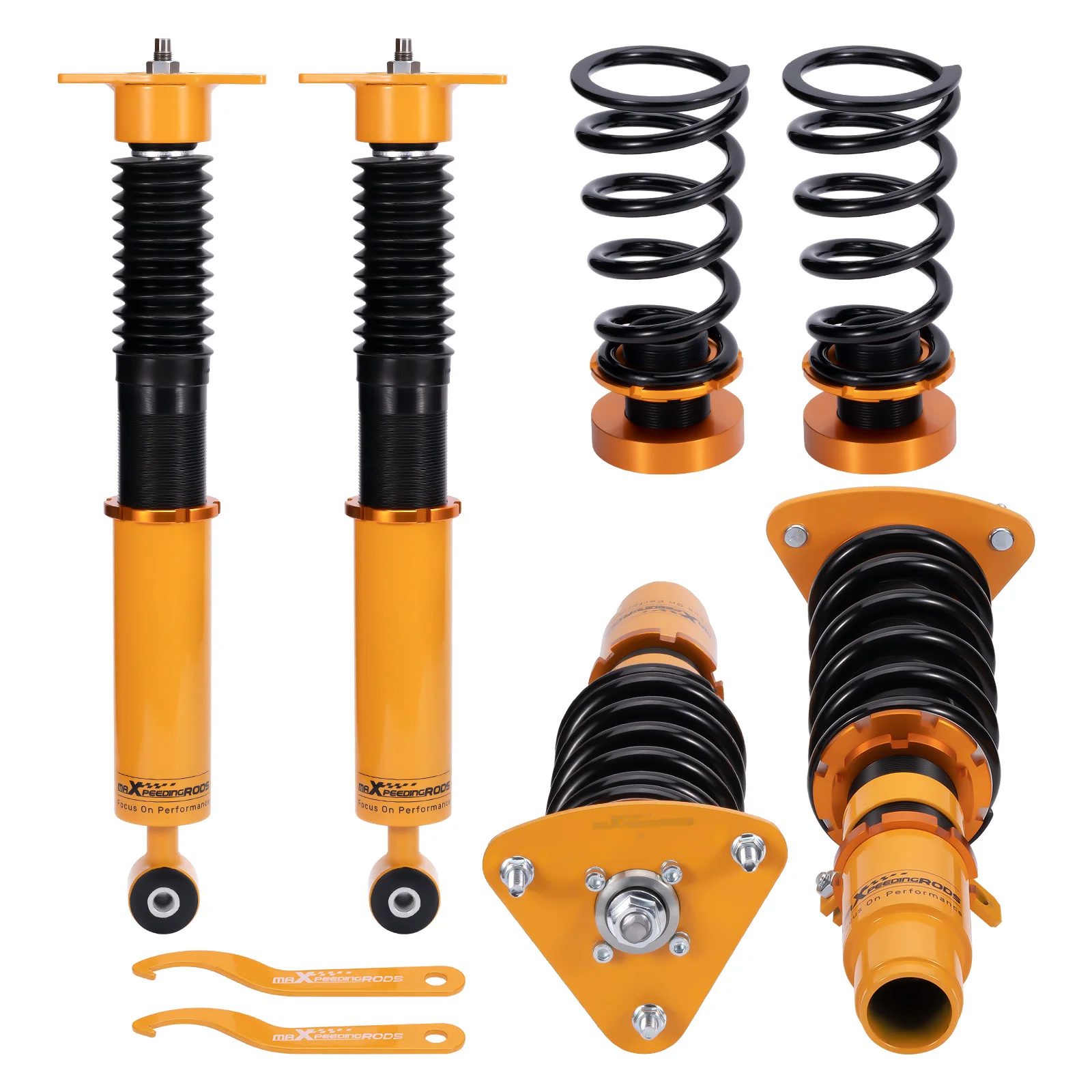 Coilover Kits For Mazda 3 2010-2013 Adjustable Height Struts Shock Coilover Set Struts Spring Shock Absorber Suspension Springs