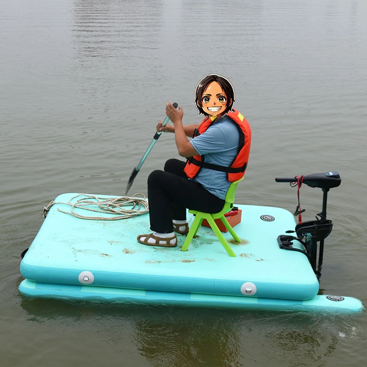 Customizable Inflatable Water Platform with Custom Size and Logo