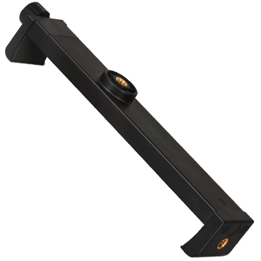 Tablet Tripod Mount 12.9 Inch Universal Metal Clamp Holder Secure Adjustable Tablet Tripod Holder Attachment for Video Reading